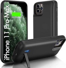 für iPhone 11 Pro Max Extend Battery Case Ladeabdeckung Batterieladegerät Case