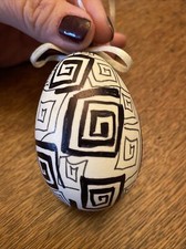 Ostereier, Gänseeier, Handbemalt