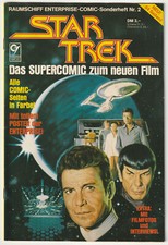 ✪ RAUMSCHIFF ENTERPRISE-COMIC SONDERHEFT #2 ohne Poster, Condor COMICHEFT TOP Z1
