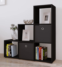 VCM® 6-Treppenregal „Nitas“ · 5 Farben · Raumteiler Regal Stufenregal Fächer