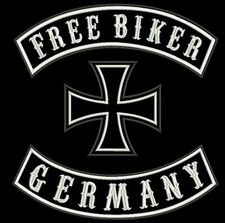 BACK-PATCH Free Biker