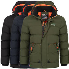 geographicl Norway Herren Winter Jacke warm gefüttert Parka Steppjacke Outdoor 