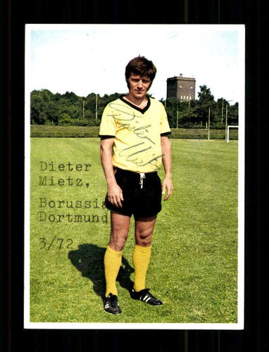 Dieter metz borussia - metz, dortmund