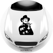 Autoaufkleber freddy krüger - freddy,