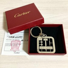 Cartier Cartier Santos Schlüsselanhänger Flugzeug Anhänger Keyring