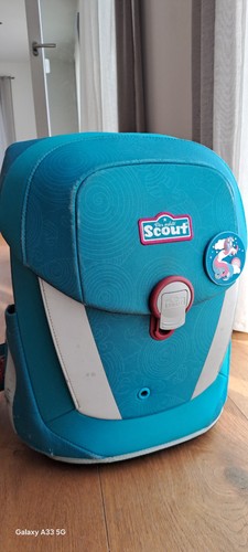 Der blaue ergonomische