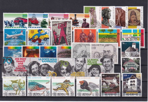 Briefmarken schweiz helvetia - schweiz,