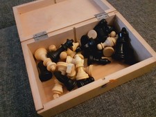 Set: Schachfiguren Holz 2,5 -
