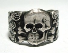 totenkopf silber anti partizan