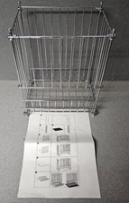 Obstkorb Gemüsekorb Aufbewahrungskorb Drahtkorb aus Metall Chrom Wenko