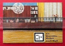 DDR Reklame Prospekt 1968 Möbel Anbauwand Schrankwände Design & Stil   ( F22439