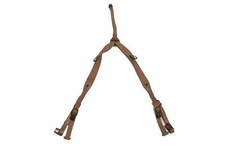 Original Tschech. Tschechischer Armee Koppeltragegestell Leder braun