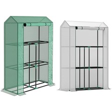 Gewächshaus mit Regale