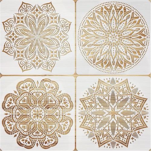 Große schablone mandala - schablone,