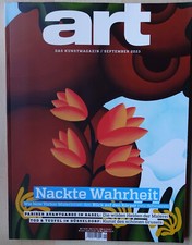 art - Das Kunstmagazin, 9/2023