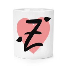 Buchstabe Z Herz Alphabet