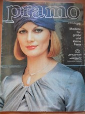 PRAMO 11 - 1977 * Praktische Mode DDR Schnittmusterbogen Festmode Abendmode Rock