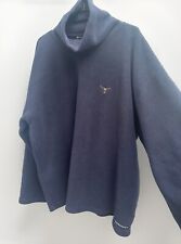 Vintage Chiemsee Fleecepullover Fleece Gr. M/L Retro Y2K Dunkelblau Polartec 200