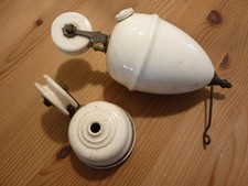 Altes Porzellan-Gegengewicht