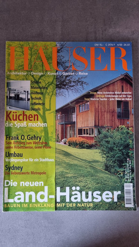 Häuser magazin architektur - hÄuser,