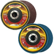 Fächerscheiben Lamellenscheibe Schleifscheibe Holz Kunststoff Edelstahl INOX 125