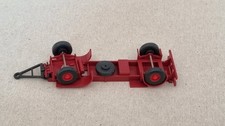 Lot 476 ein Anhänger Fahrgestell 2-achsig von Wiking in 1:87 aus Restbeständen