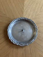 Zinn Untersetzer ca. 12 cm Durchmesser