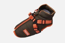 Hundemantel Braun-Orange