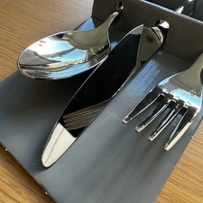 Rosenthal Victoria Besteck-Set | Edelstahl 18/10 | 3teilig - Gabel Messer Löffel