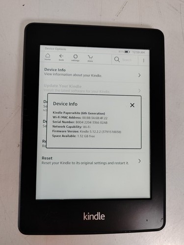 Amazon kindle paperwhite - paperwhite, 6