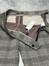 Neu Esprit Damen Stoff Karomuster Gr 38/32 Grau