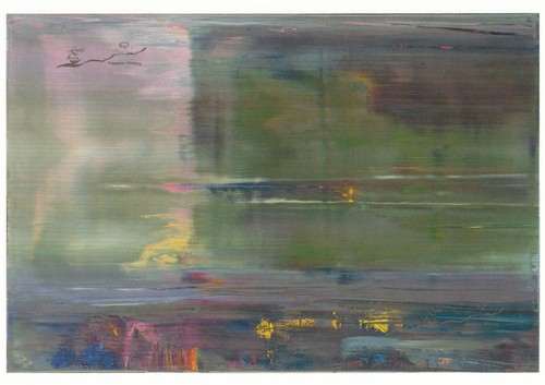 Postkarte gerhard richter - richter,