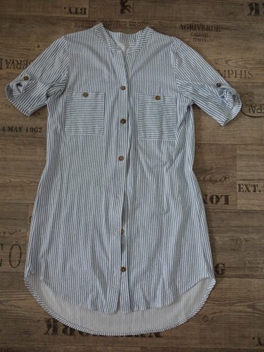 Neu longbluse baumwolle l - baumwolle, gr