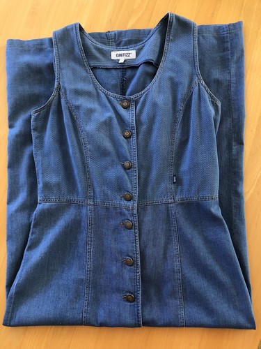 Langes jeanskleid 38 - jeanskleid,