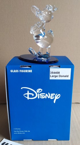 Donald duck glasfigur - donald,