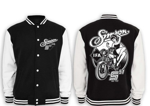 Simson s51 pinup collegejacke - simson,