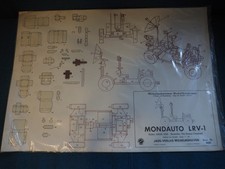 Jade Verlag Modellbaubogen Mondauto LRV - 1, 1:25