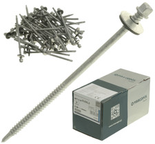 Selbstbohrende Schrauben für Sandwichplatten in Stahl 5,5 /6,3 x 125 mm 50 Stück