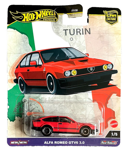 Hot wheels alfa - hot, gtv6