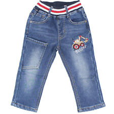 Jungen Kinderjeans Jeans Hose mit Fleece Gummibund Thermojeans Winterhose Bagger