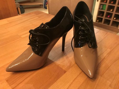 Elegante schwarz khaki lack - elegante,