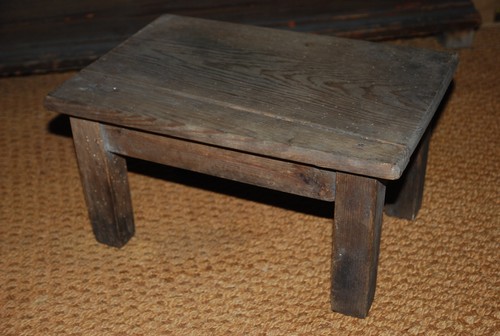 Alter fußhocker schemel - fußhocker,,
