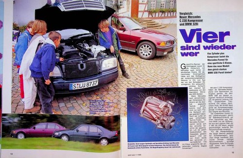 Sport auto 1995 mercedes - sport, c