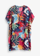 Chiffon-Strandtunika Gr. 44/46