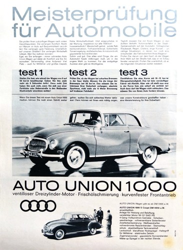 Auto union dkw au - /, 1000