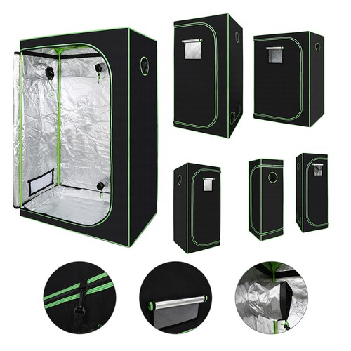 Growbox anbauzelt 600d indoor - anbauzelt,