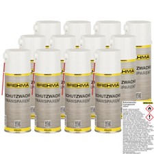 12x BREHMA Schutzwachs Spray transparent Unterbodenwachs Hohlraumwachs UBS