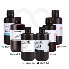 ELEGOO 1KG 3D-Drucker Harz Standard/ABS-Like/Plant Based/Water Washable/8K