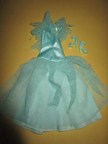 566 altes vintage kleid - altes,