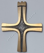 Modernes Bronze Kreuz Kirche